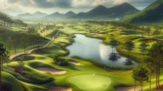 Tekoälyn näkemys golf-kentästä