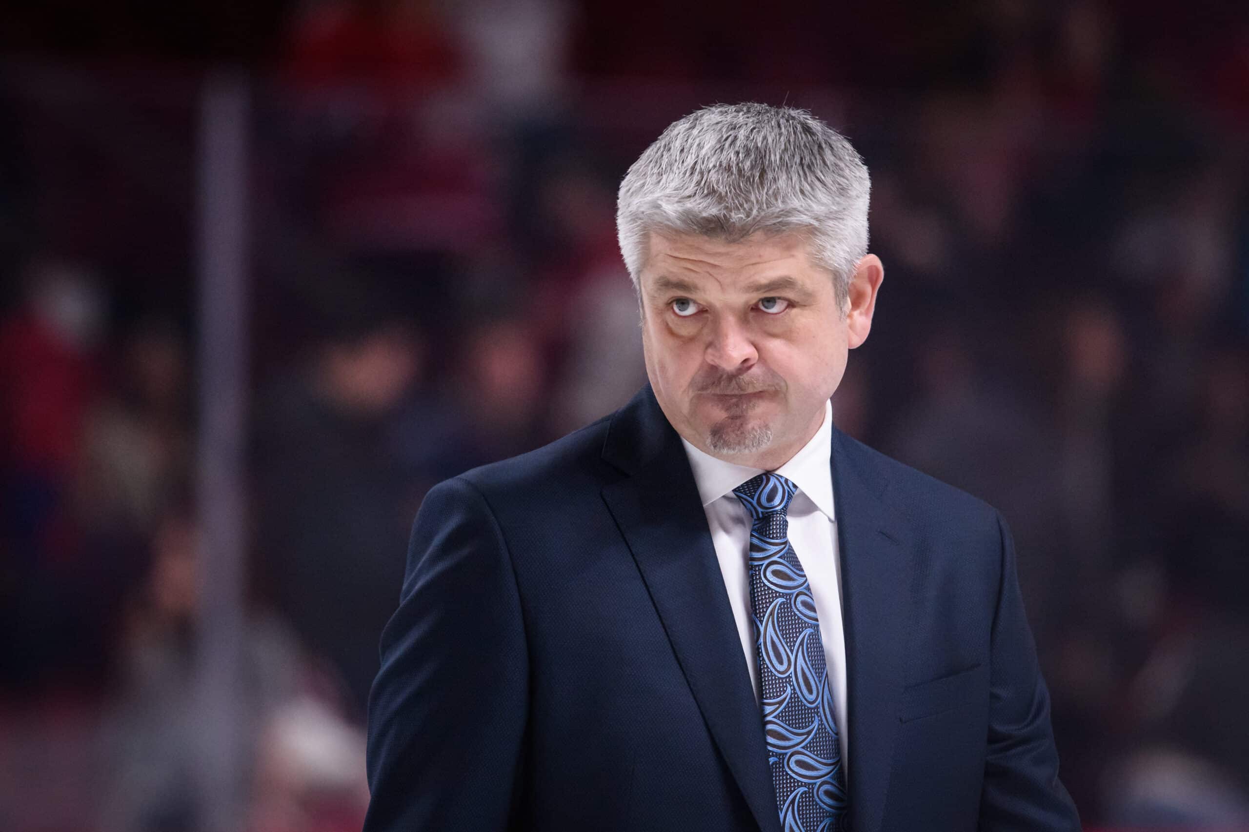MONTREAL, QC - DECEMBER 09: Edmonton Oilers Head Coach Todd McLellan after the third period of the NHL game between the Edmonton Oilers and the Montreal Canadiens on December 9, 2017, at the Bell Centre in Montreal, QC. (Photo by Vincent Ethier/Icon Sportswire)