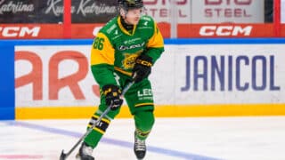 Joonas Nättinen kuvattuna valmistavalla kaudella elokuussa 2024 Ilves-paidassa.