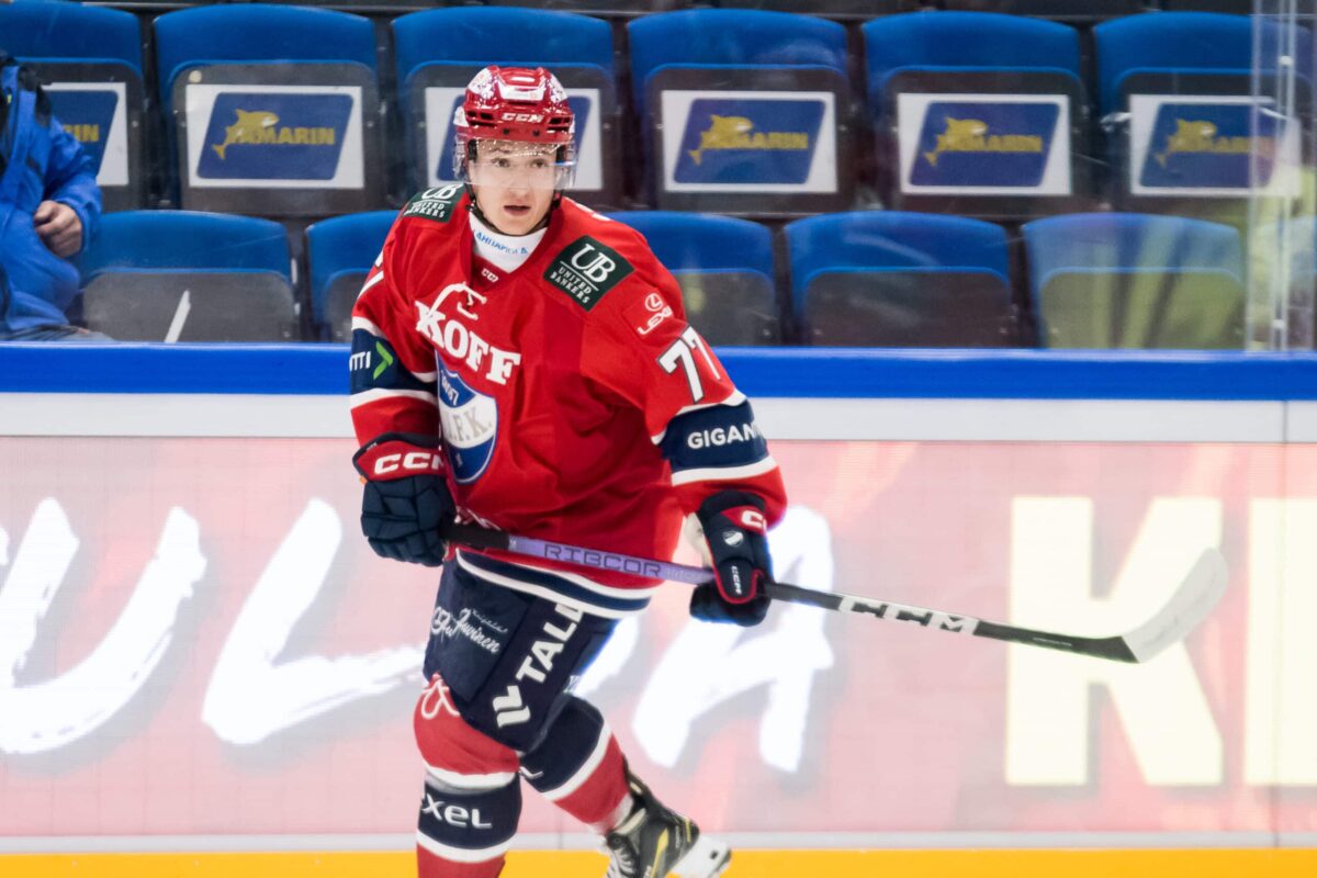 Petr Kodytek kuvattuna HIFK:n ottelussa joulukuussa 2024.