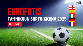 Eurofutis siirtoikkuna tammikuu 2025
