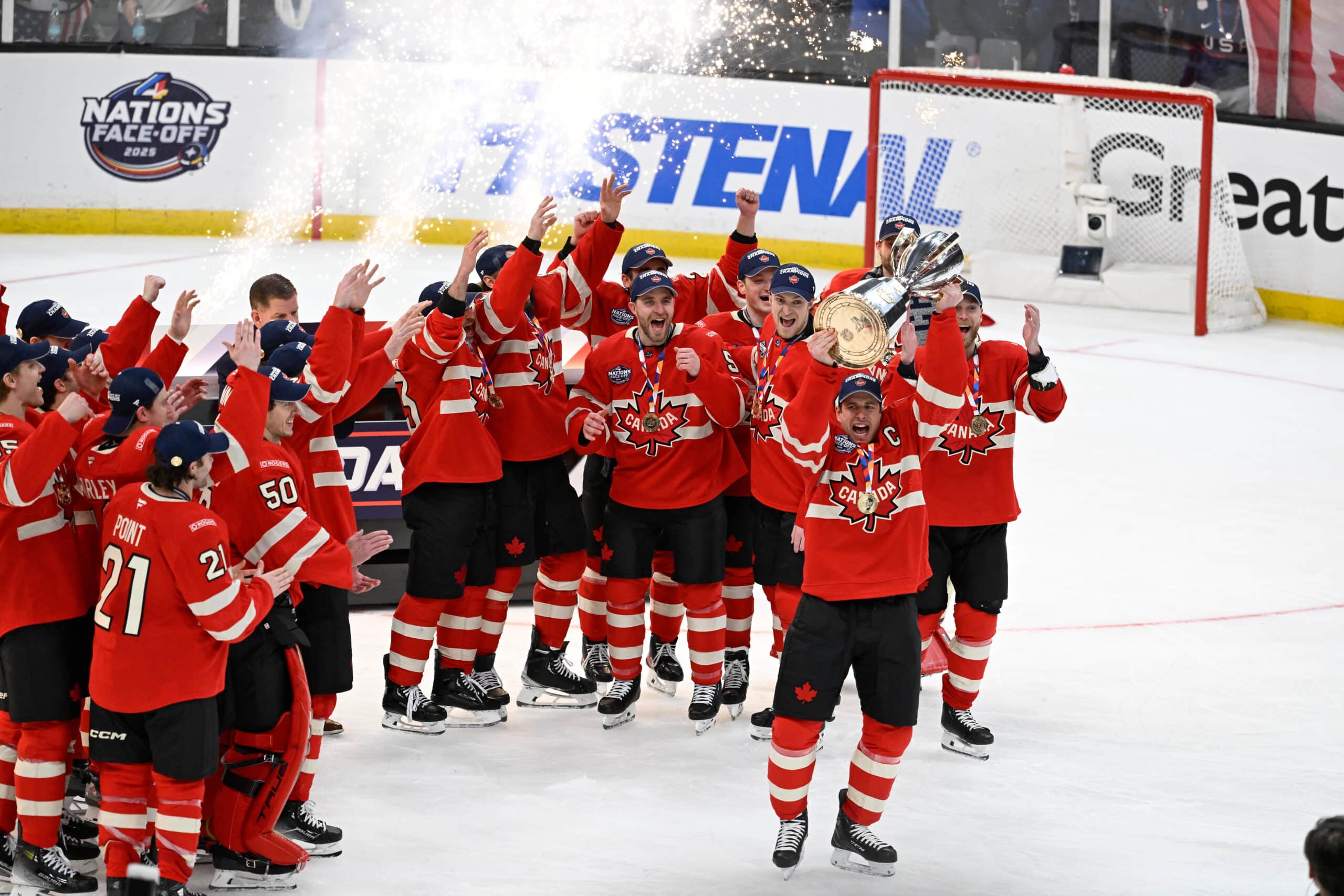 Jääkiekon MM-kisat järjestetään Ruotsin Tukholmassa ja Tanskan Herningissä 9.–25.5.2025. Kuvassa Sidney Crosby.