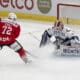 Lassi Lehtinen torjui Leijonien maalilla Sveitsin EHT-turnauksessa.