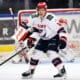 Oskari Manninen kuvattuna HIFK:n ottelussa.