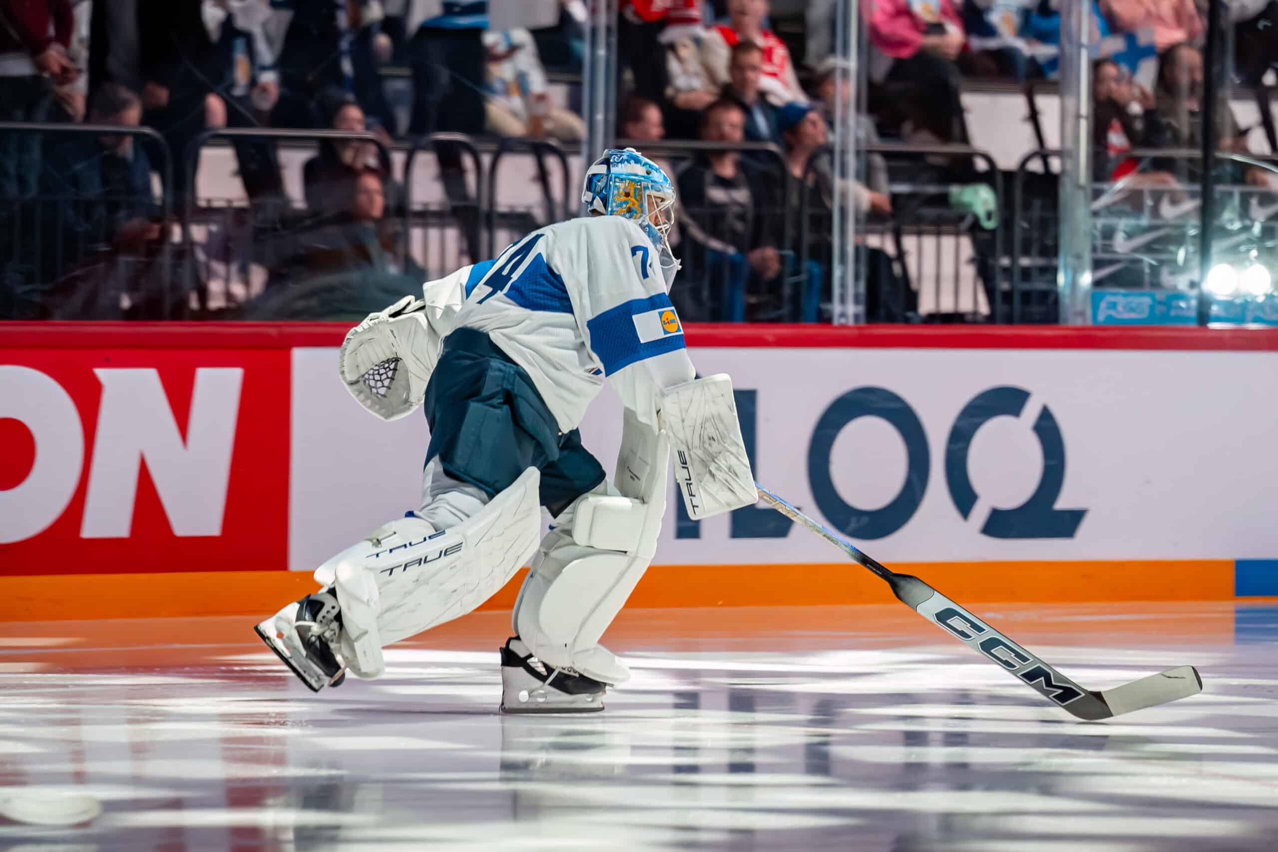 xxkeikkaxx
20250519 TUKHOLMA, AVICII AREENA
2025 IIHF Jääkiekon MM-kisojen ottelu Kanada vs Suomi Tukholma, Ruotsi
2025 IIHF Ice Hockey World Championship game Canada vs Finland in Stockholm, Sweden.
Juuse Saros, Suomi
Photo: Pasi Suokko / AOP