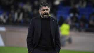 Gennaro GATTUSO coach of Marseille during the French championship Ligue 1 football match between Olympique Lyonnais (Lyon) and Olympique de Marseille on February 4, 2024 at Groupama Stadium in Decines-Charpieu Lyon