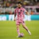 MIAMI GARDENS, FLORIDA - JUNE 23: Lionel Messi right winger of Inter Miami and Argentina during the FIFA Club World Cup 2025 group A match between Internacional CF Miami and SE Palmeiras at Hard Rock Stadium on June 23, 2025 in Miami Gardens, Florida. Jose Hernandez / Anadolu/ABACAPRESS/ddp images